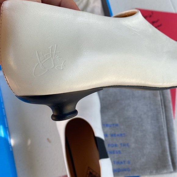 John Fluevog amazing two-tone shoes, size 8 - Picture 11 of 16